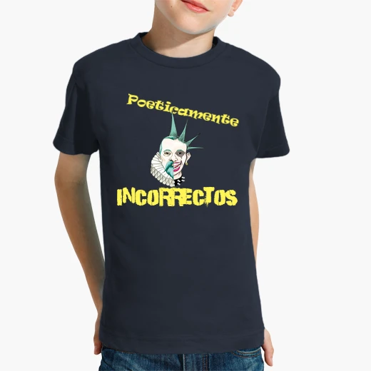 camisetas rock niños