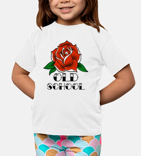 Ropa rosa de la vieja escuela