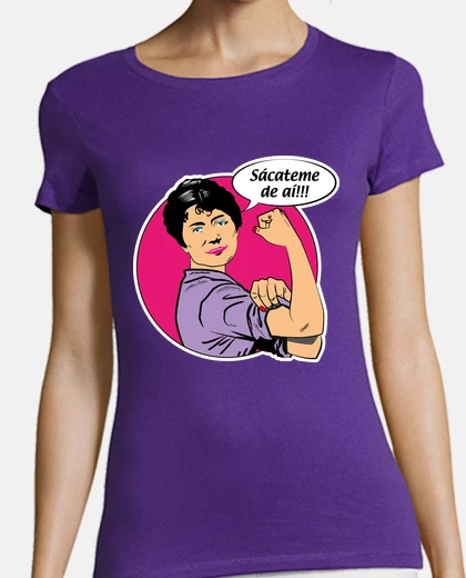 Playera Rosalía empoderada.