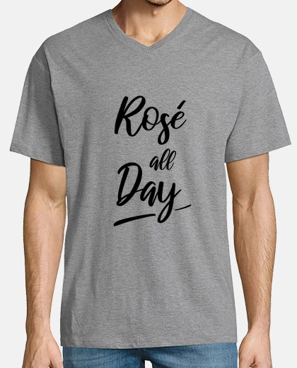 T-shirt rosato tutto il giorno