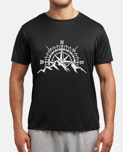 Tee-shirt rose de les boussole des vents et des m