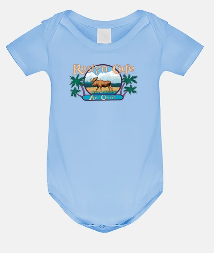 Kids roslyn cafe bottomless baby bodysuit