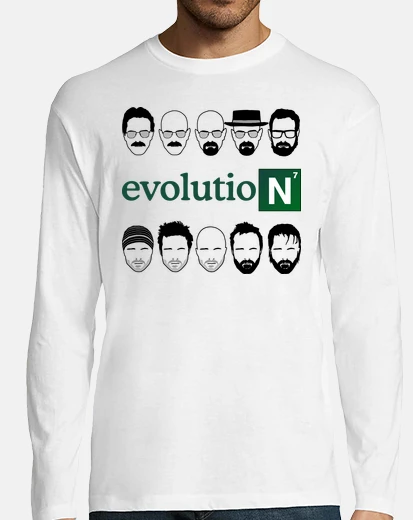 T-shirt rottura male - evoluzione