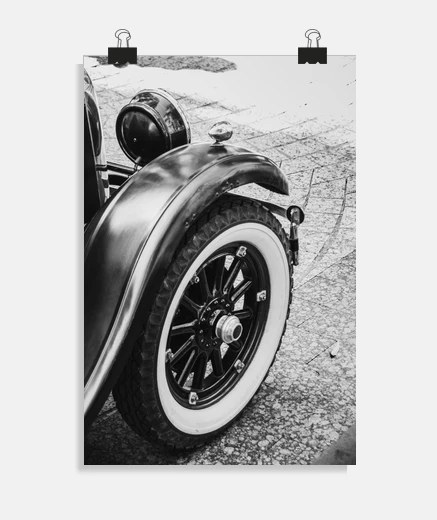 Poster roue