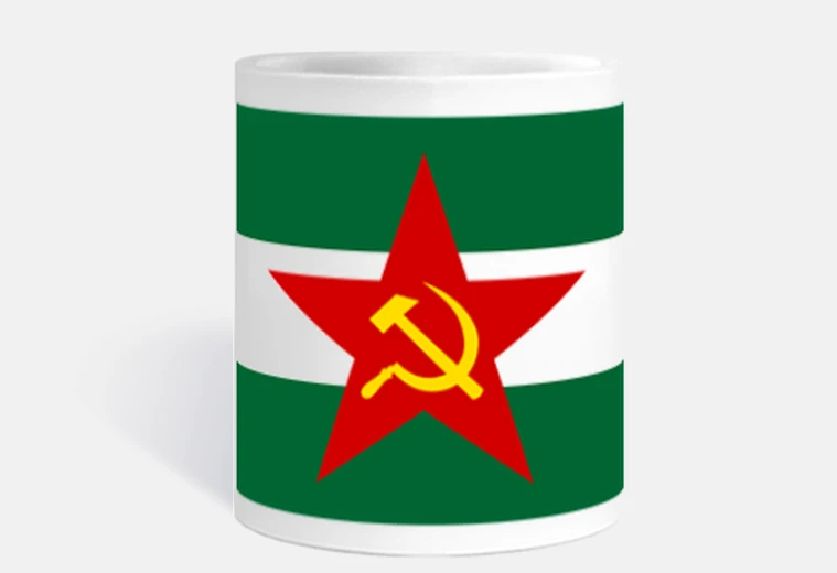 Mug rouge andalousie