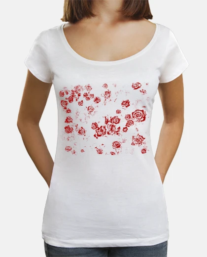 Tee-shirt rouge foncé
