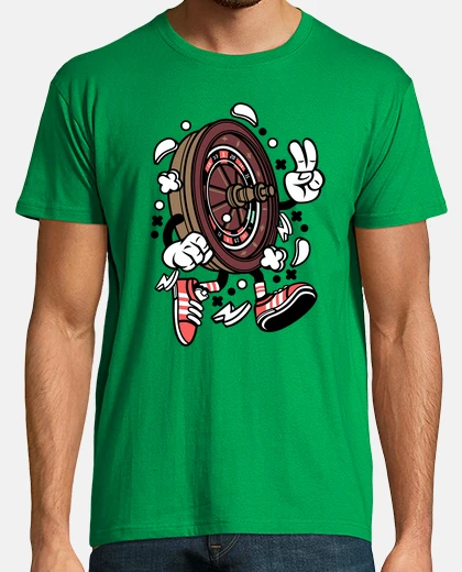 T-shirt roulette ac senza o