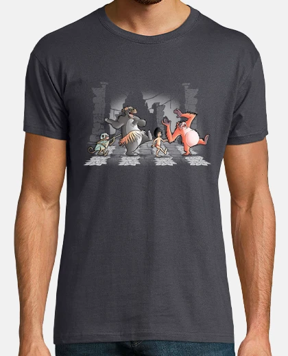 Tee-shirt route jungle