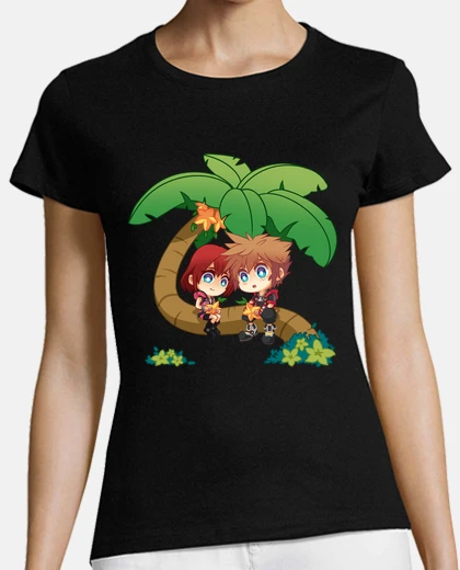 Tee-shirt royaume coeurs: fruit de paopu