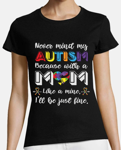 Tee-shirt ruban de sensibilisation à l39autisme