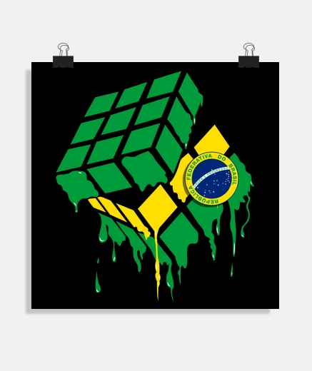 Poster Rubik brasiliano