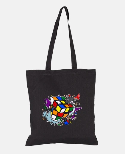 Tote-bags Cube - Free shipping | Tostadora.com