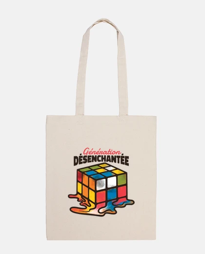 Sac Rubik s cube qui fond , génération 90