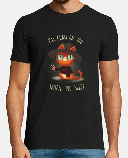 Tee-shirt rue d&#39;orme de chat mignon - kitty