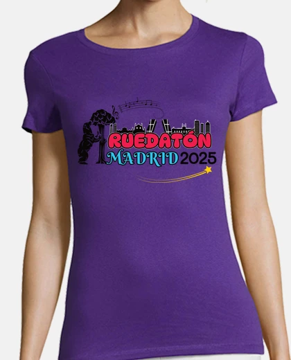 Ruedatón Madrid 2025 Morado-Lídower