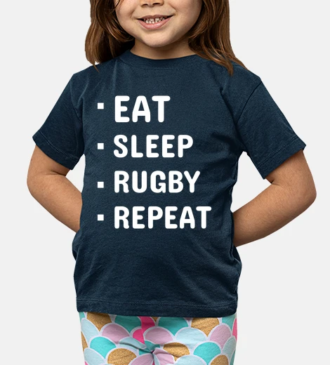 Ropa rugby comer dormir repetir copa
