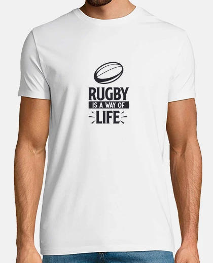 T-shirt rugby is a way of life