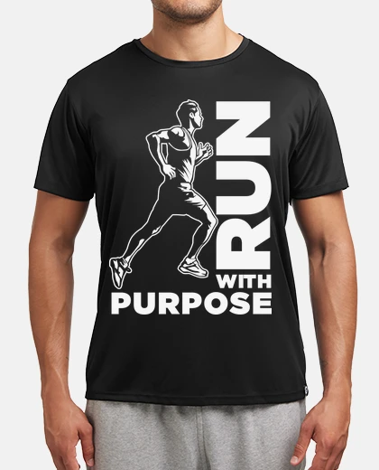 T-shirt run with purpose
