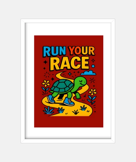 Framed Run Your Race