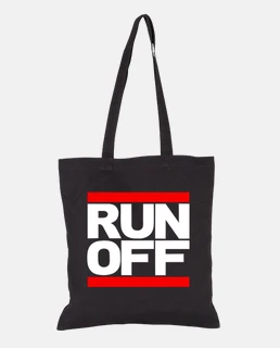 RUN OFF white