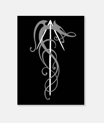 Stampa runa vichinga futhark tiwaz - svehen