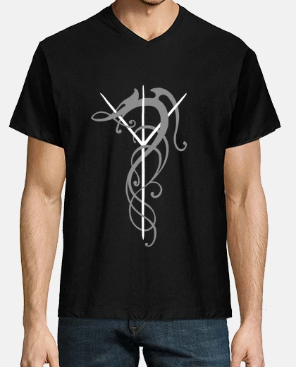Tee-shirt Rune Viking Futhark Algiz - Svehen