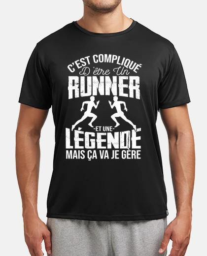 Tee-shirt Runner De Legende Course A Pied Cadeau