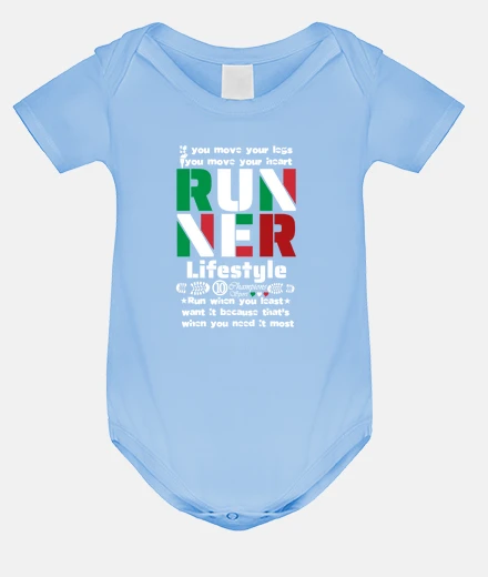 Ropa Runner Italia blanco