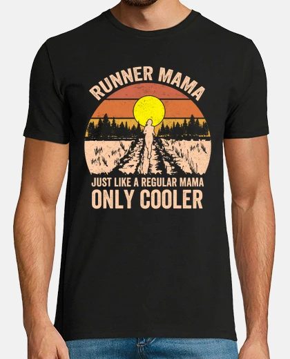 Tee-shirt Runner Mama Funny Marathon