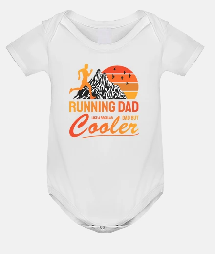 Children's running dad cooler papa runner