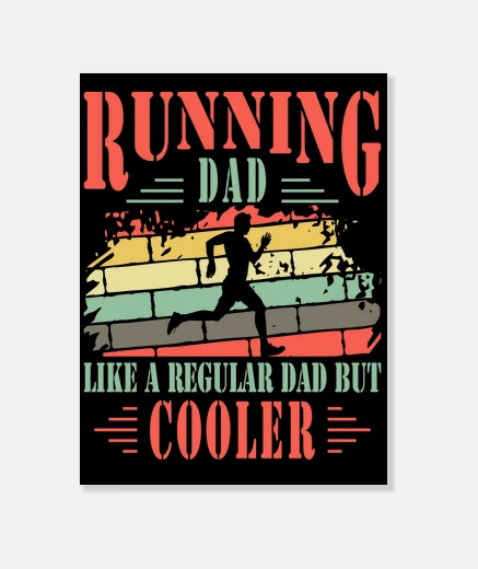Stampa Running Dad Cooler Runner Father Gift