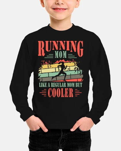 Children's running mom cooler runner mother gift