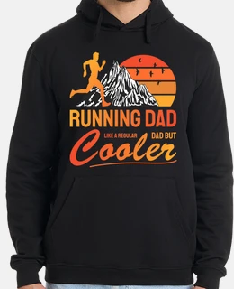 Running Dad Cooler Papa Runner