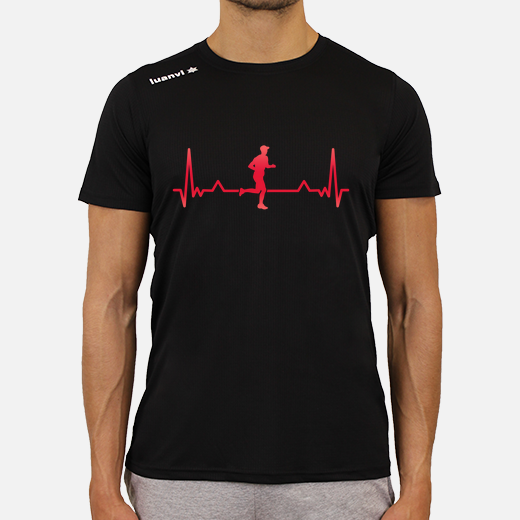 running heartbeat line runner xmas gift