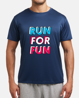 running run for fun t- t-shirt