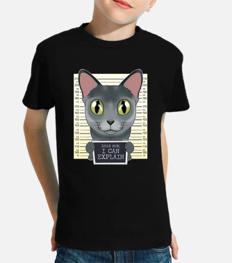 Russian blue outlet cat t shirt