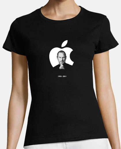 Camiseta S. Jobs 1955 - 2011 (fem)