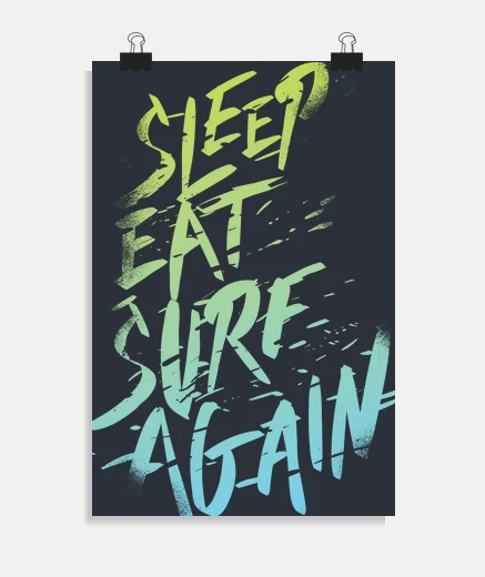 Poster s lee p eat  surf  ancora vol 2