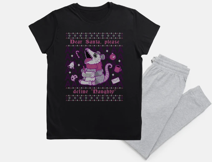 Pyjama s39il te plaît le Père Noël définit méc