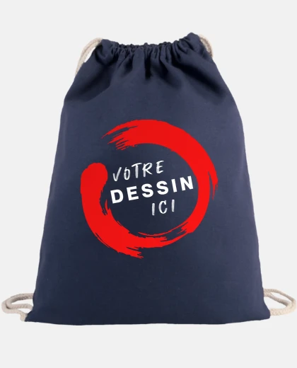Sac à cordon personnalisé