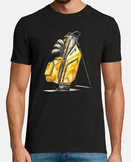 Tee-shirt sac de golf jaune