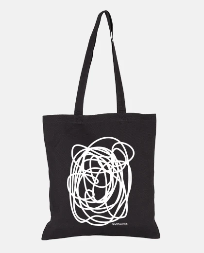 Sac sac de griffonnage noir