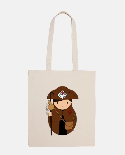 Sac sac de pèlerin naturel