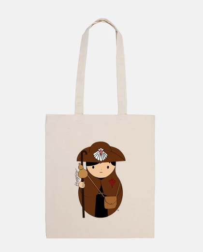 Sac sac de pèlerin naturel