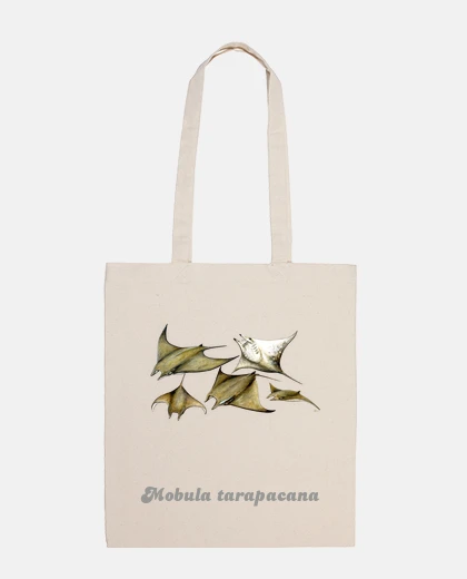 Sac sac en tissu raie (tarapacana mobula)
