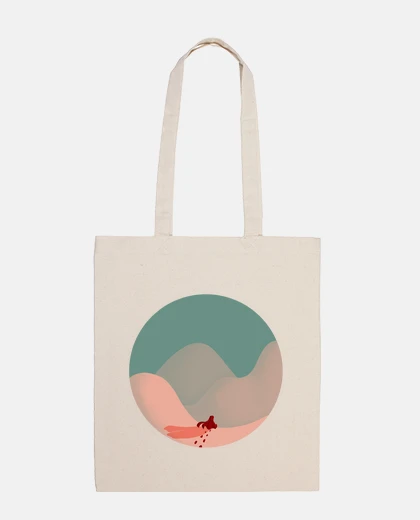 Sac sac man désert