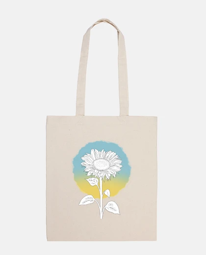 Borsa sacchetto di girasole