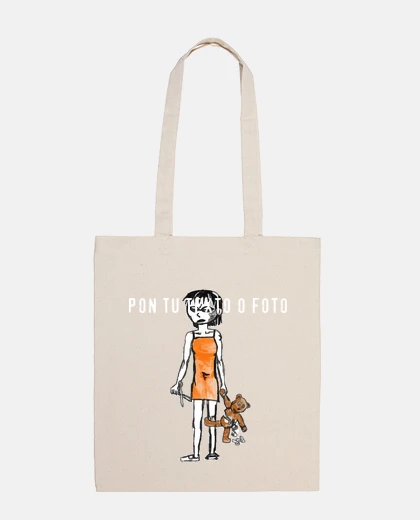 Bag sad girl