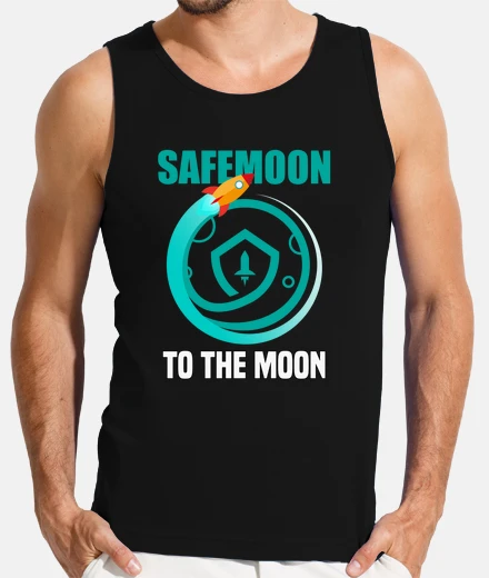 T-shirt Safemoon sulla luna