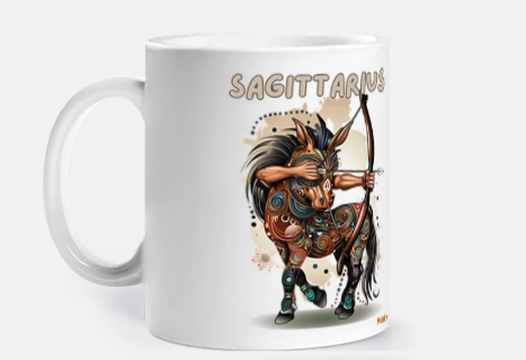 Mug sagittaire archer zodiaque chasseur gal